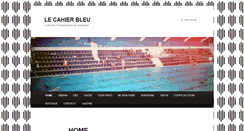 Desktop Screenshot of lecahierbleucollection.com